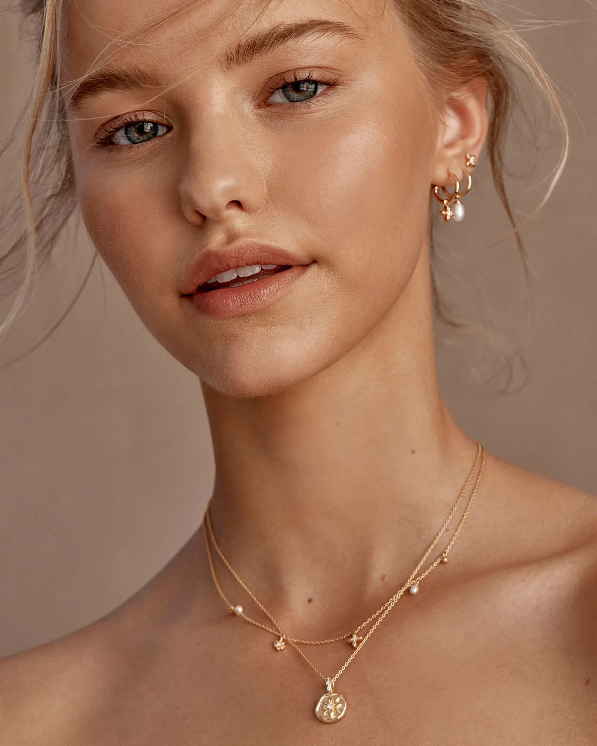18k Gold Vermeil Live in Peace Choker