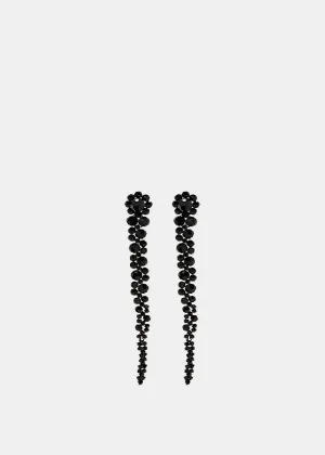 Black Drip Earrings