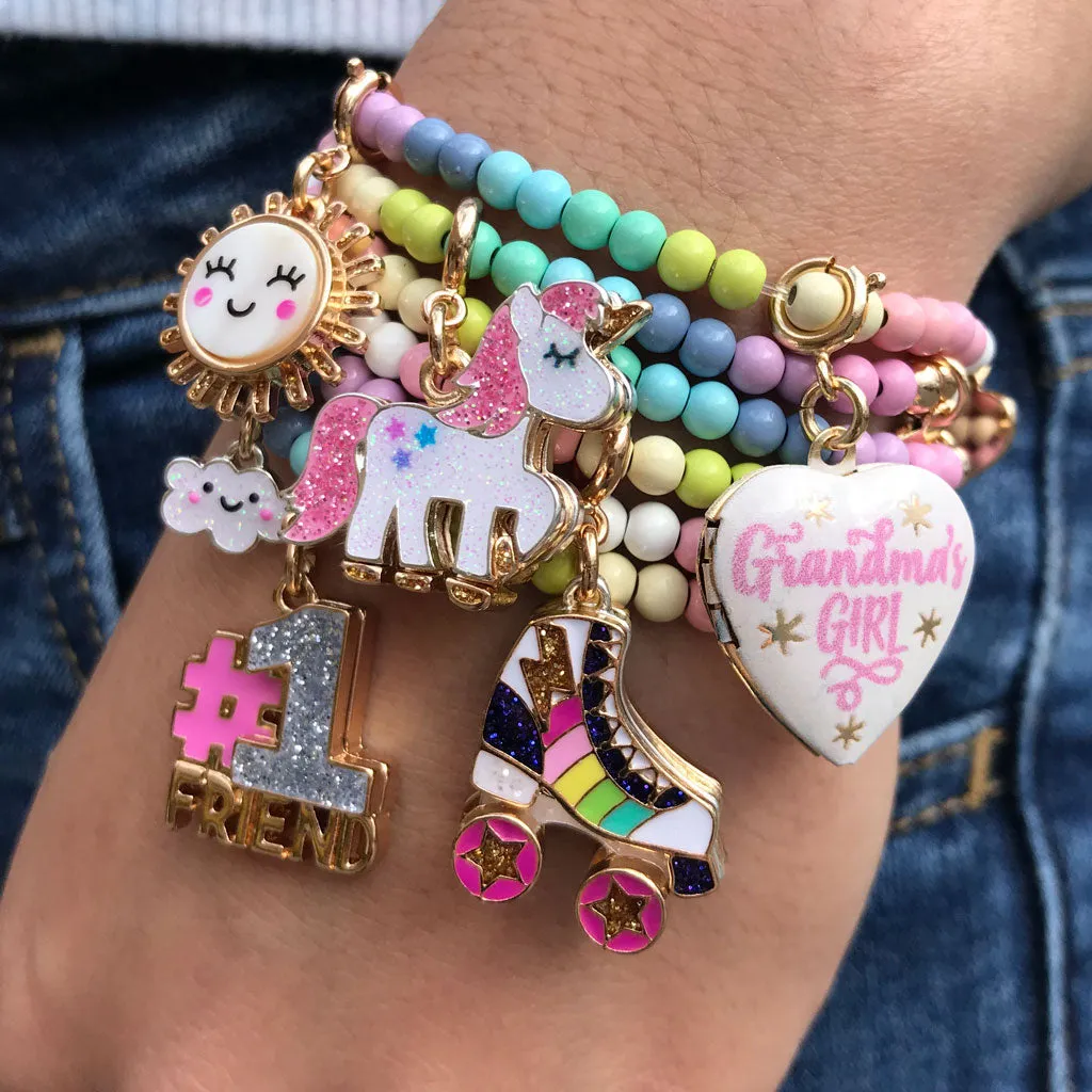 CHARM IT!Gold Grandma's Girl Locket Charm