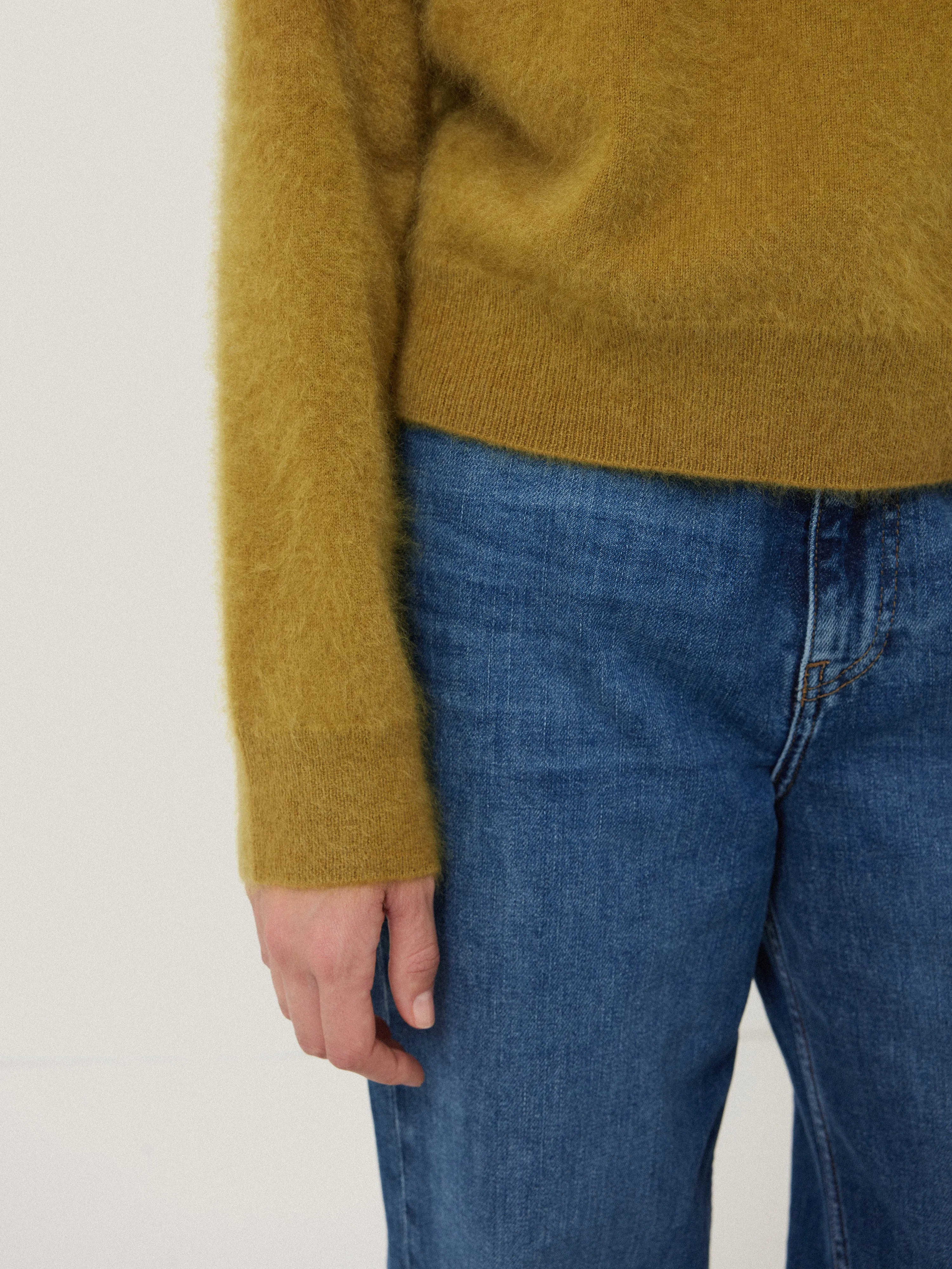 Halo Cashmere Jumper | Green