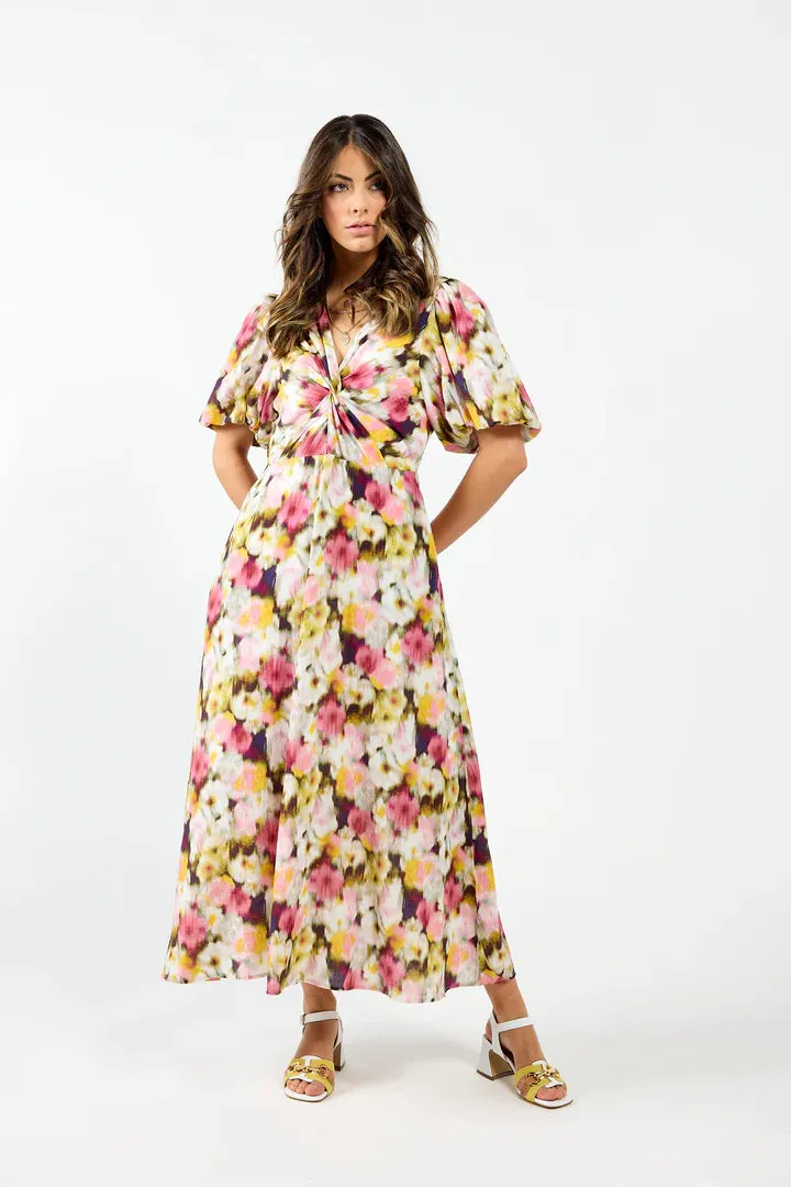 Halo Dress - Pink Monet
