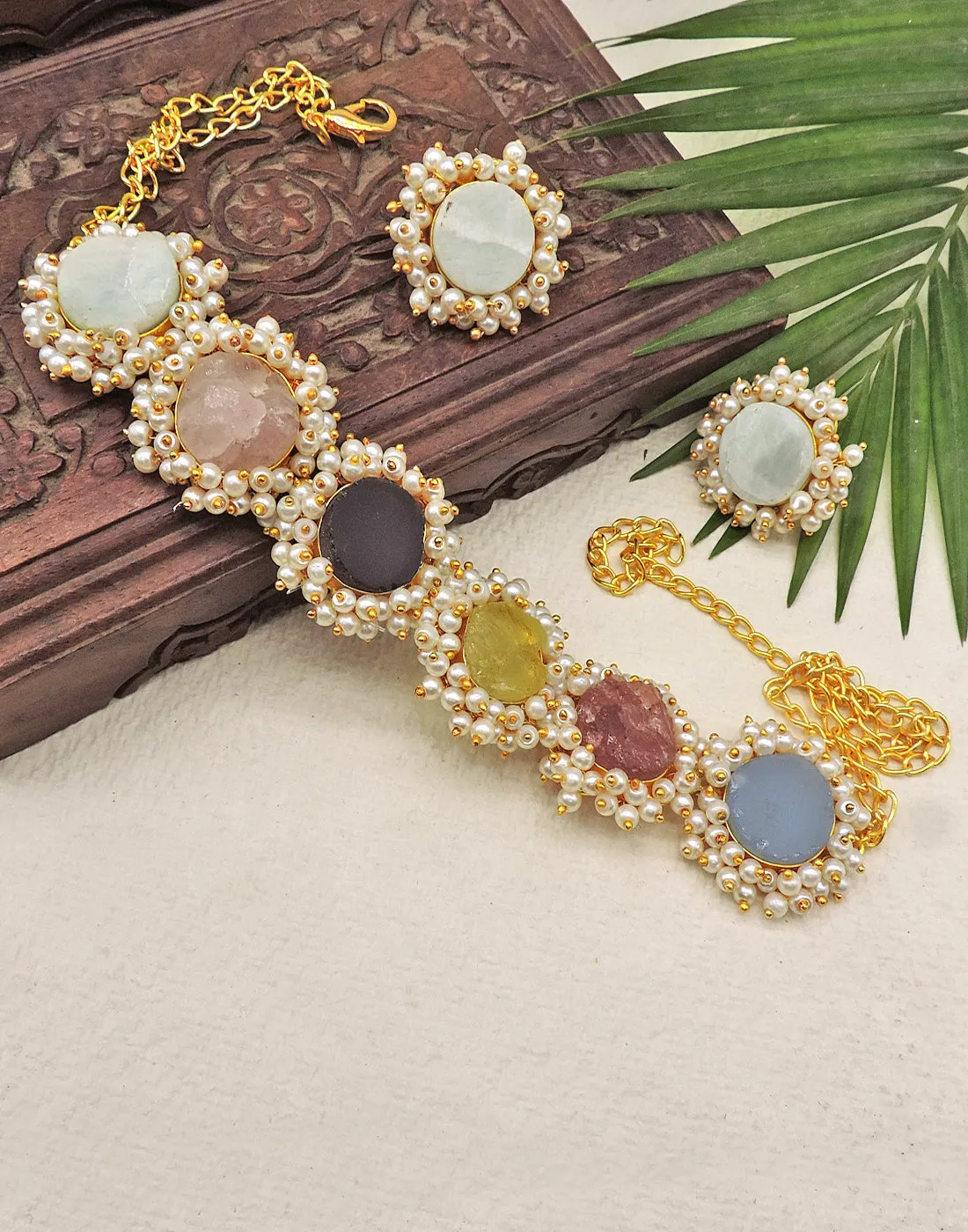 Rainbow Bloom Necklace