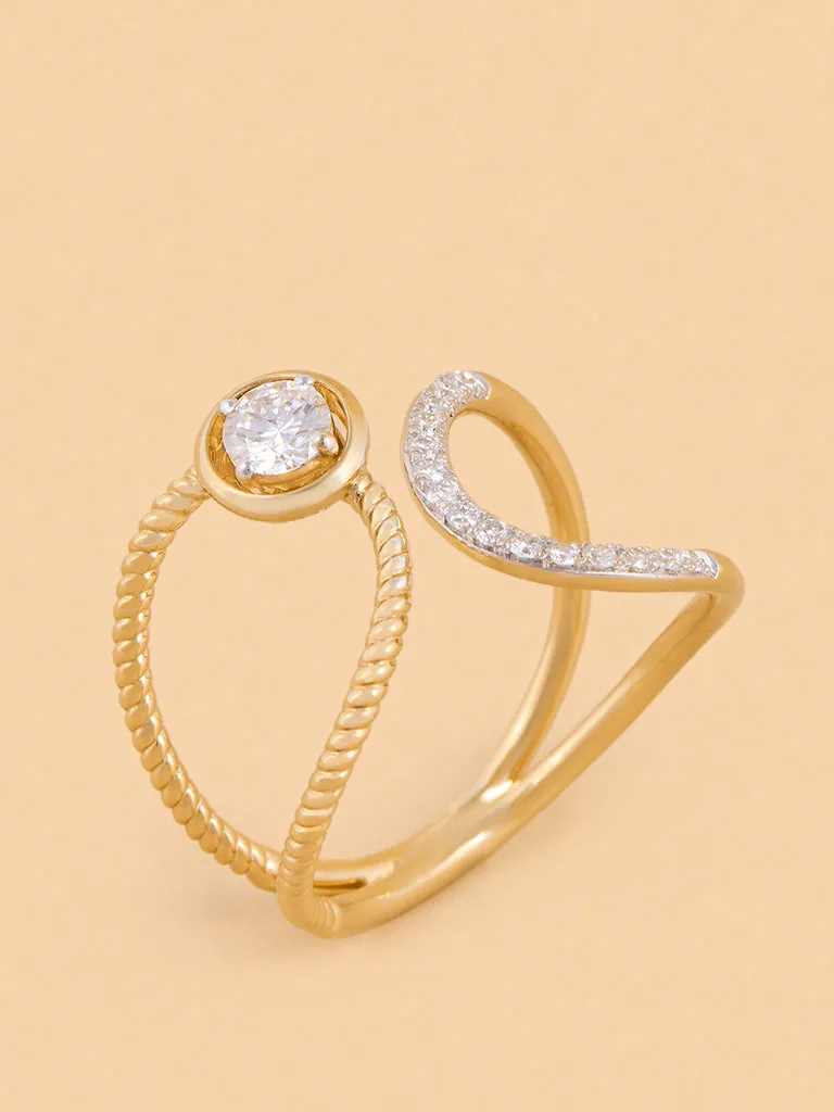 Westside X Pome Infinity Lab Diamond Ring