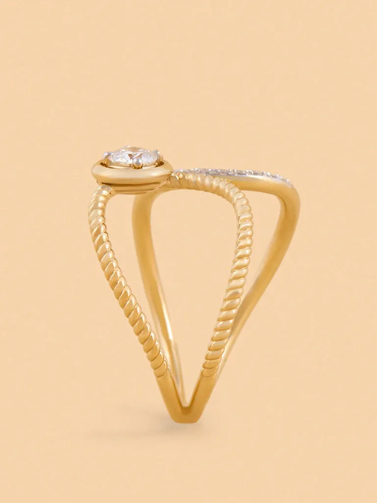 Westside X Pome Infinity Lab Diamond Ring