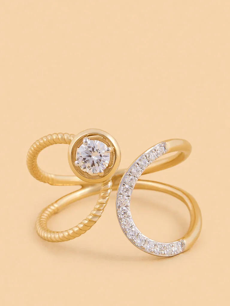 Westside X Pome Infinity Lab Diamond Ring